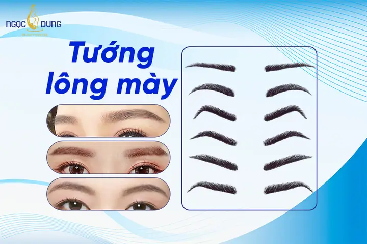 Tướng Lông Mày Ngắn Ở Nữ