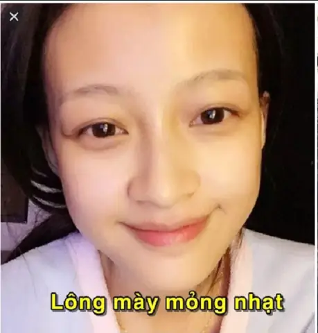 Tướng Lông Mày Thưa Nhạt Tướng Lông Mày Thưa Nhạt