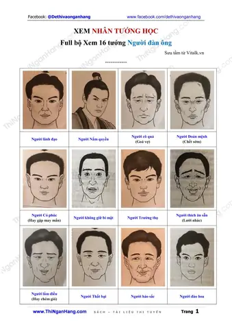 Tướng Mặt Đàn Ông Háo Sắc