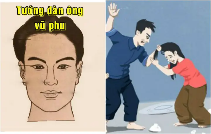 Tướng Mặt Người Đàn Ông Vũ Phu