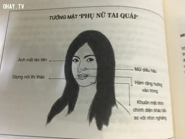 Tướng Mặt Phụ Nữ Tai Quái
