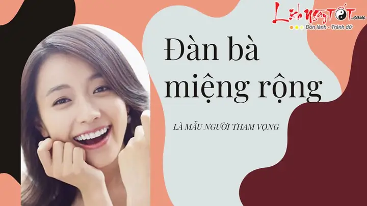 Tướng Miệng Đoán Dâm Đàn Bà
