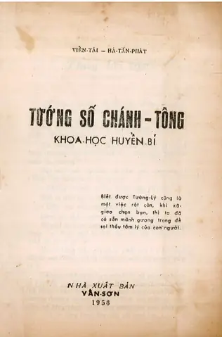 Tướng Số Chánh Tông