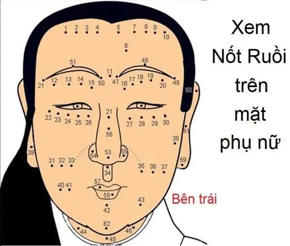 Tướng Số Nốt Ruồi Trên Mặt Phụ Nữ