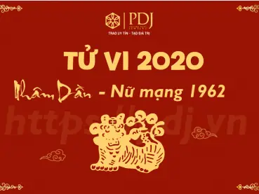 Tướng Số Tuổi Dần 1962 Nữ 2020