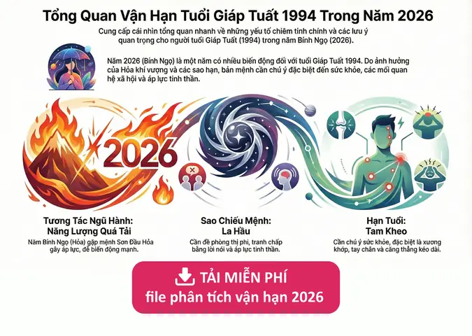 Tướng Số Tuổi Giáp Tuất Nữ