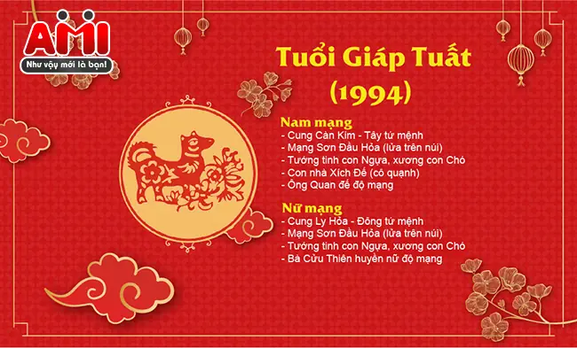 Tướng Số Tuổi Giáp Tuất Nữ Hợp Với