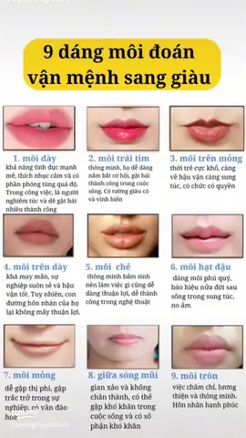 Tướng Số Vinh Hiển Giàu Sang Tướng Số Vinh Hiển Giàu Sang