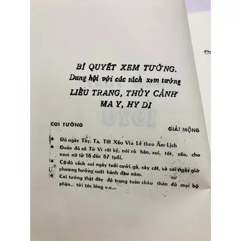 Xem Ngày Giờ Tử Vi Tướng Số Phong Thuỷ