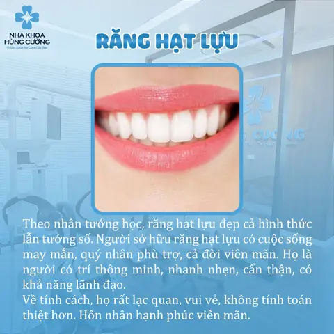 Xem Tướng Răng Hạt Lựu Xem Tướng Răng Hạt Lựu