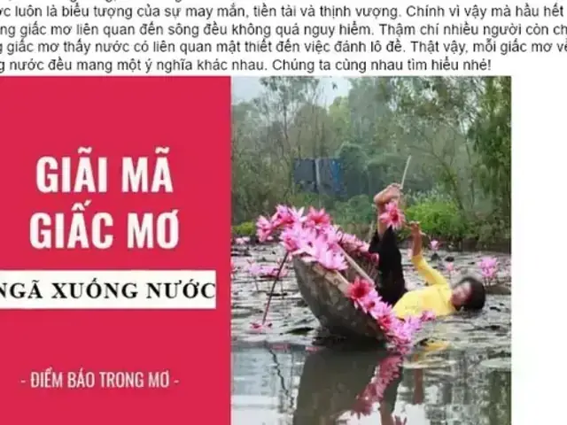 Giải Mã Giấc Mơ Ngã Xuống Nước Giải Mã Giấc Mơ Ngã Xuống Nước