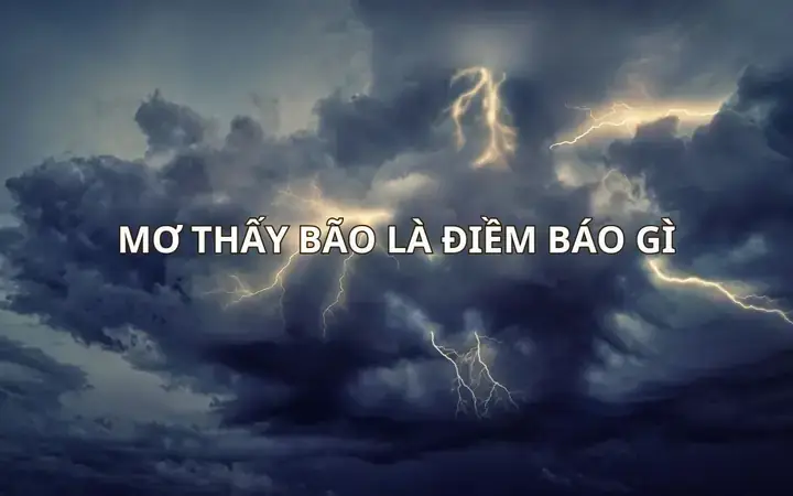 Giải Mã Giấc Mơ Thấy Bão Lũ Giải Mã Giấc Mơ Thấy Bão Lũ