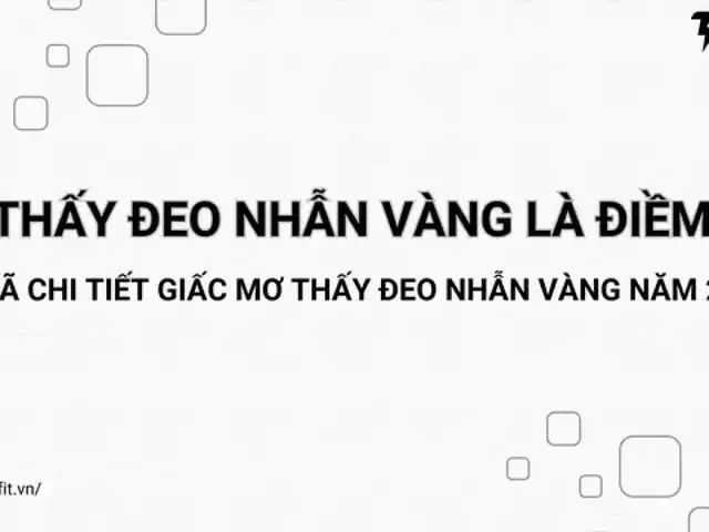 Giải Mã Giấc Mơ Thấy Đeo Nhẫn