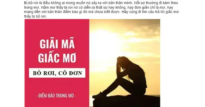 Giải Mã Giấc Mơ Thấy Người Yêu Bỏ Đi