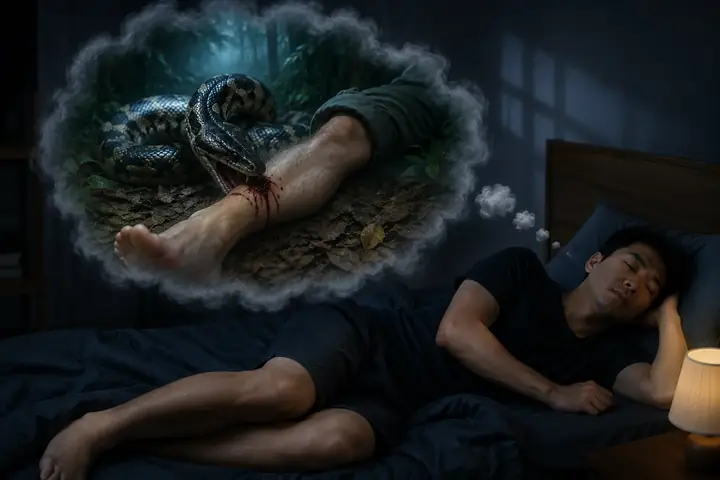 Giải Mã Giấc Mơ Thấy Rắn Cắn Vào Chân