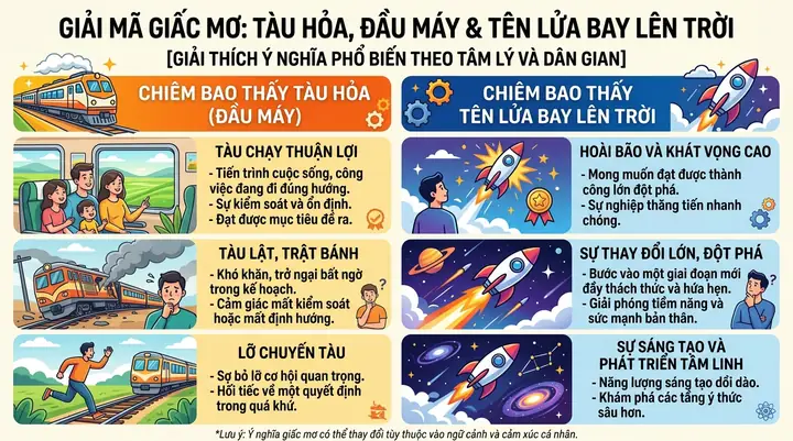 Giải Mã Giấc Mơ Thấy Tàu Trên Cạn