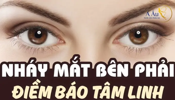 Giật Mắt Phải Nữ La Điềm Gì