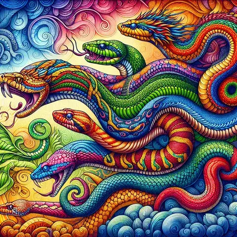 Mơ Thấy 2 Con Rắn Xanh Đánh Con Gì