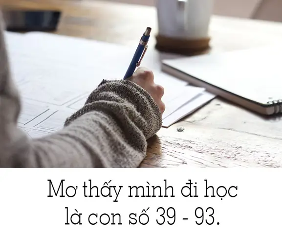 Mơ Thấy Mình Đi Học Đánh Con Gì