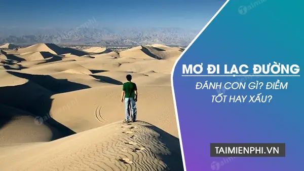 Nằm Mơ Đi Lạc Đường Đánh De Con Gì Nằm Mơ Đi Lạc Đường Đánh De Con Gì