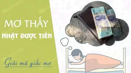 Nằm Mơ Nhặt Được Nhiều Tiền Đánh Đề Con Gì