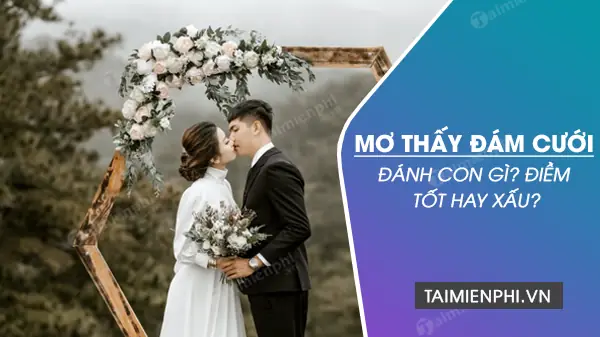 Nằm Mơ Thấy Đám Cưới Người Thân Đánh Con Gì