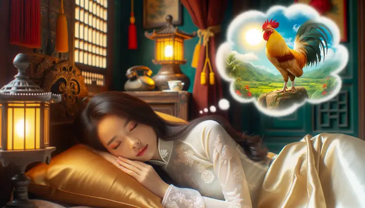 Nằm Mơ Thấy Gà Trống Đánh Số May