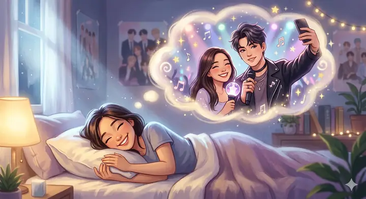 Nằm Mơ Thấy Idol Là Người Yêu Mình