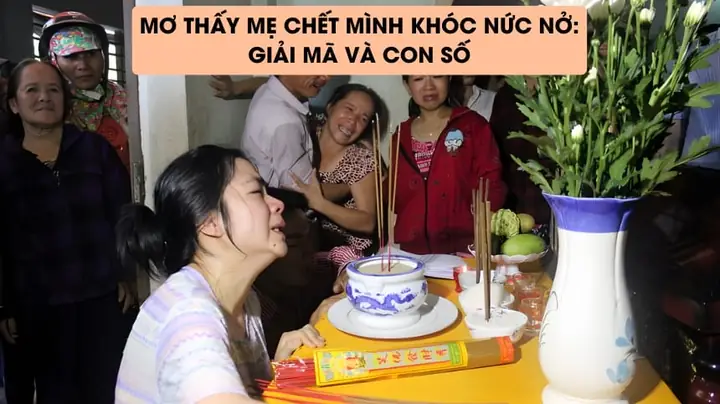 Nằm Mơ Thấy Mẹ Chết Mình Khóc Nức Nở