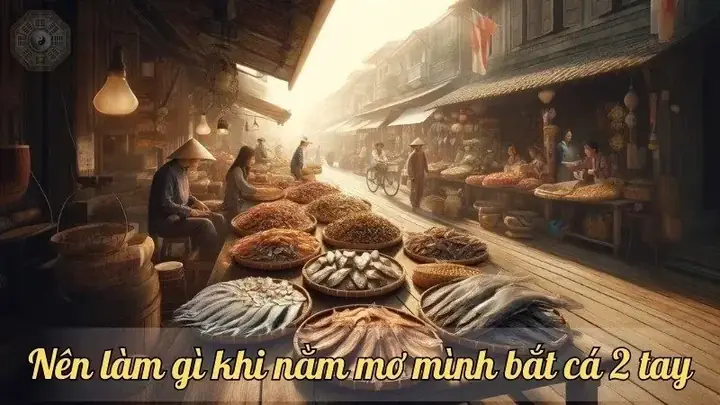 Nằm Mơ Thấy Mình Bắt Cá 2 Tay