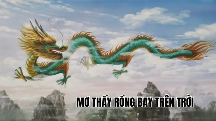Nằm Mơ Thấy Rồng Đen Bay Trên Trời