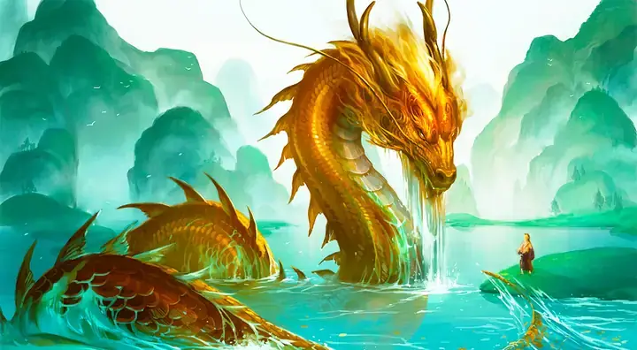 Nằm Mơ Thấy Rồng Dưới Nước Đánh Con Gì