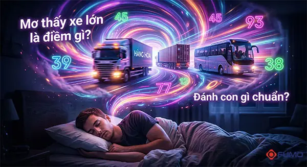 Nằm Mơ Thấy Xe Lớn Đánh Con Gì Nằm Mơ Thấy Xe Lớn Đánh Con Gì