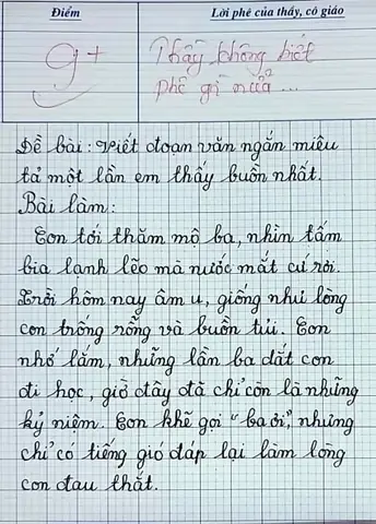Những Điềm Báo Của Cháu Bé Không Chết