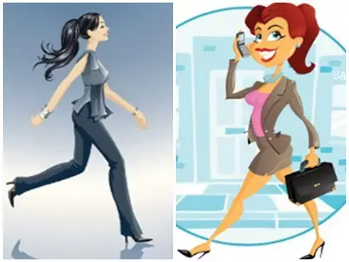 Phụ Nữ Tướng Đi Như Rắn