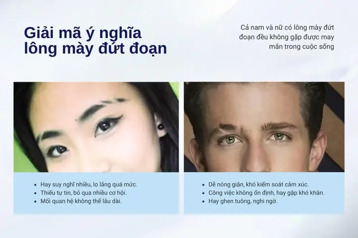 Tướng Lông Mày Đứt Đoạn Tướng Lông Mày Đứt Đoạn