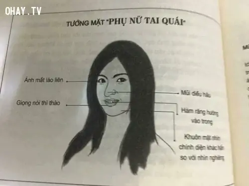 Tướng Mặt Phụ Nữ Tiểu Nhân