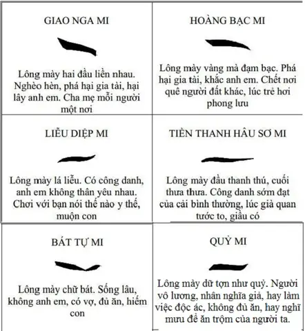 Tướng Người Chết Sớm Tướng Người Chết Sớm