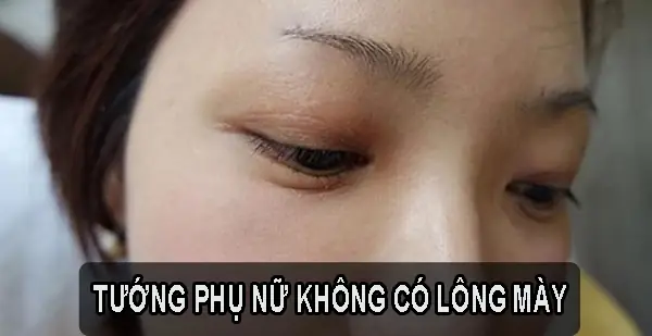 Tướng Phụ Nữ Không Có Lông Mày Tướng Phụ Nữ Không Có Lông Mày