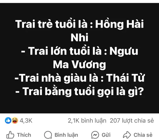 Tướng Phụ Nữ Lấy Chồng Nhỏ Tuổi