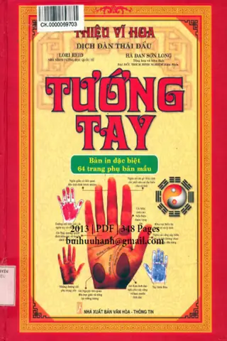 Xem Tướng Tay Thiệu Vĩ Hoa